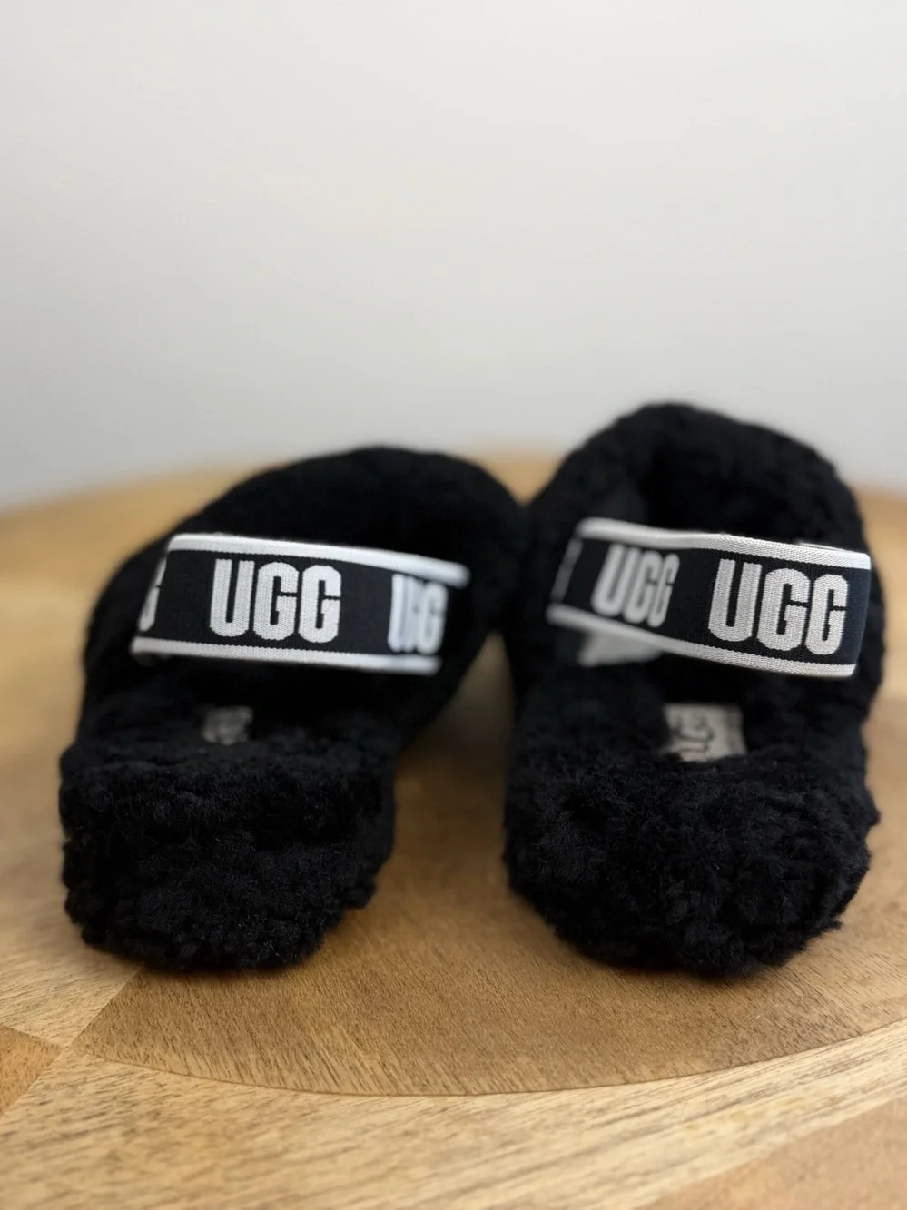 •UGGS• Kids Fluff Yea Slippers Slingback Size 1Y